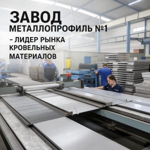 Металлочерепица от производителя: как наш опыт помогает вам выбрать лучшее на заводе МеталлоПрофиль №1